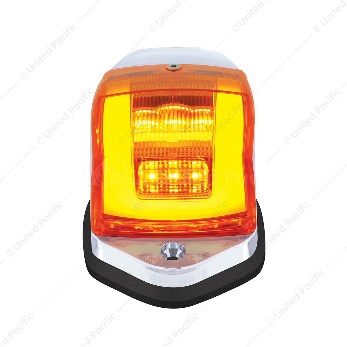 truck.upauto.com: GloLight 24 LED Square Cab Light Kit - Amber LED