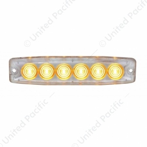 6 High Power LED Super Thin Warning Light