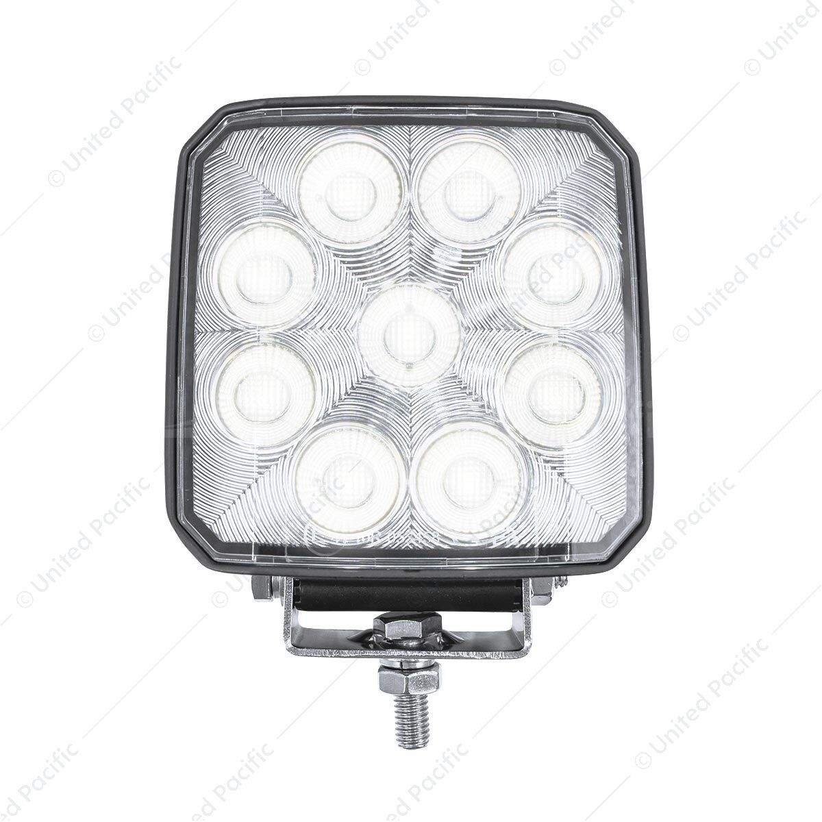 9 LED High Power 3-7/8" Square Work Light-Flood