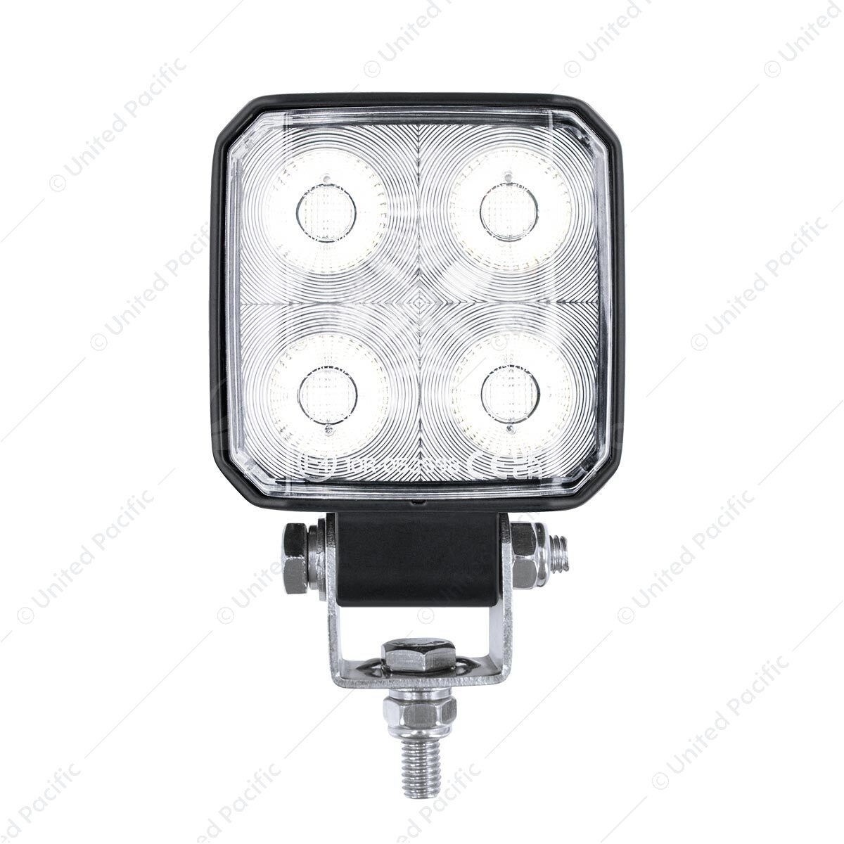 4 LED High Power 3" Square Work Light-Flood