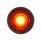 1 LED 3/4" Mini Clearance Light Amber LED With Amber Lens With Rubber Grommet (Bulk)