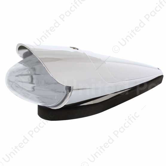 19 LED Watermelon Grakon 1000 Style Cab Light Kit With Visor - Amber LED/Clear Lens