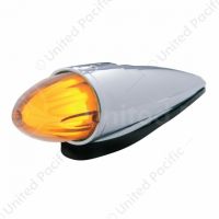 9 LED Dual Function GloLight Watermelon Grakon 1000 Style Cab Light Kit - Amber LED/Clear Lens