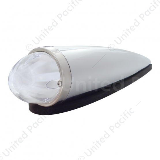 9 LED Dual Function GloLight Watermelon Cab Light Kit - Amber LED/Clear Lens