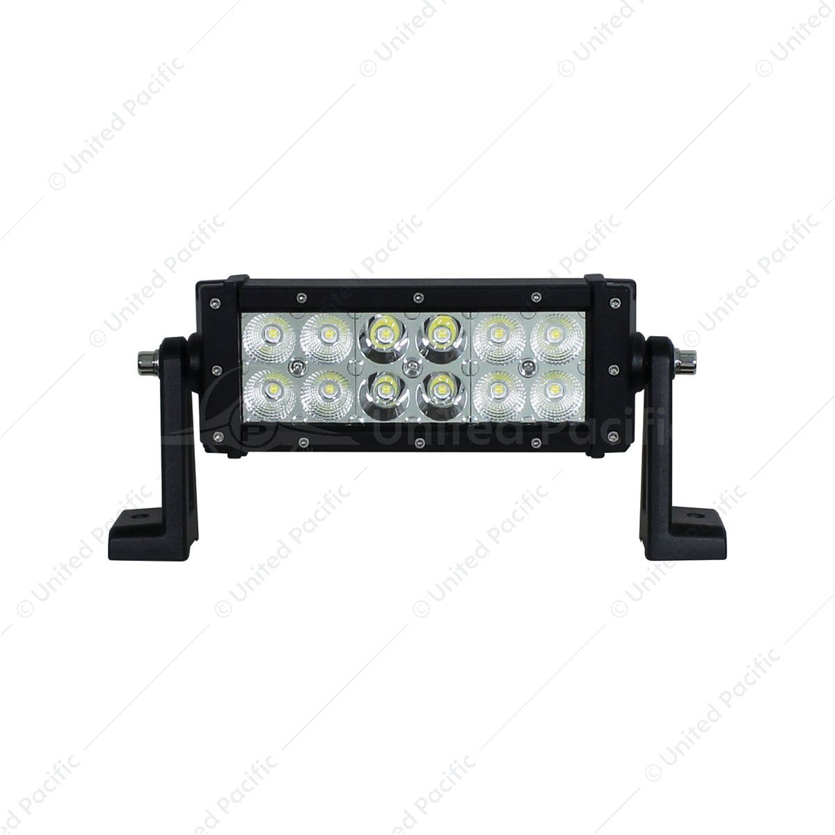 12 High Power LED Dual Row 8" Curved Flood/Spot Light Bar