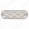 10 LED 6" Oval Utility Light - White LED/Clear Lens (Bulk)