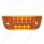 9 LED Cab Light For Peterbilt 579 & Kenworth T680/T770/T880- Amber LED/Amber Lens