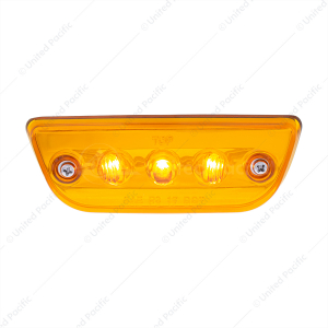 3 LED Cab Light For 2013-2021 Peterbilt 579 & Kenworth T680/T770/T880 -Amber LED/Lens