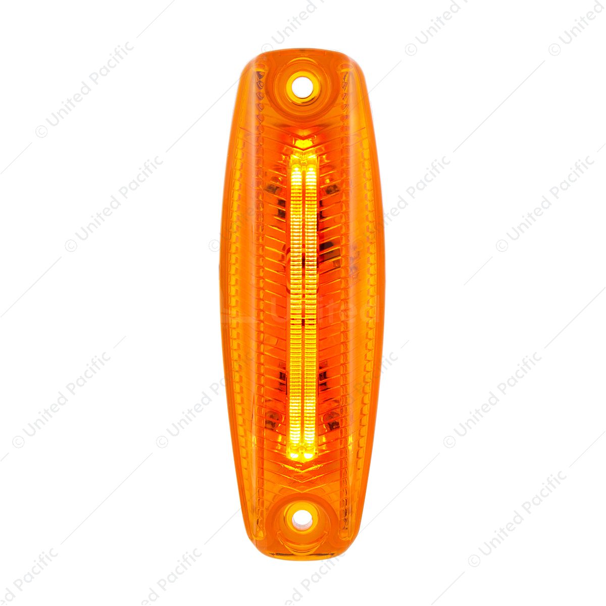 4 LED LIGHTTRACK Cab Light For 2018-2026 Freightliner Cascadia - Amber Lens