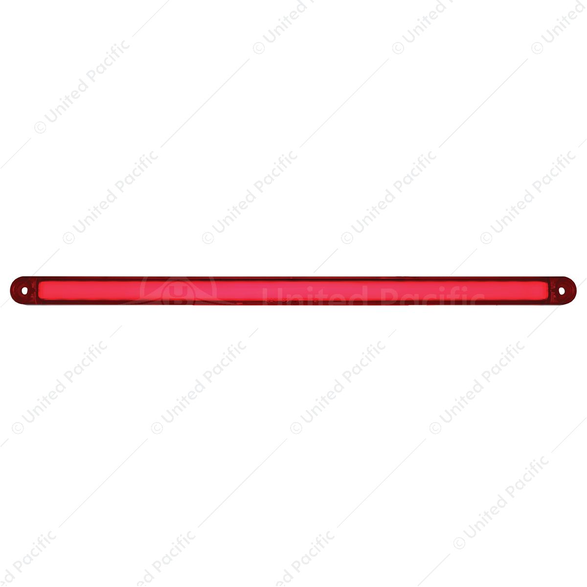 24 LED Dual Function 12" GloLight Bar (Stop, Turn & Tail) - Red LED/Red Lens (Card)