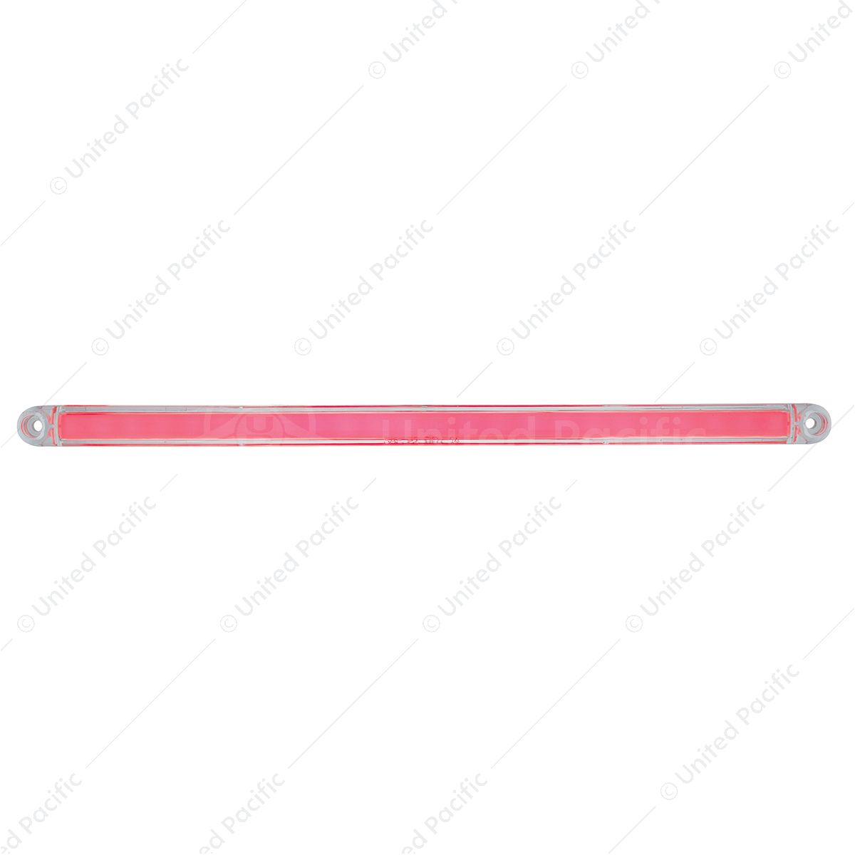 24 LED Dual Function 12" GloLight Bar (Stop, Turn & Tail) - Red LED/Clear Lens (Bulk)