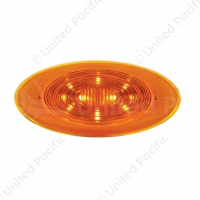 10 LED Fender Parking & Turn Signal Light For Peterbilt 386 (2006-2014) & 387 (2006-2010)-Amber LED/