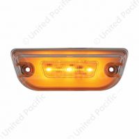 11 LED GloLight Cab Light For Peterbilt 579 & Kenworth T680/T770/T880 - Amber LED/Clear Lens