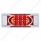 16 LED Reflector Light (Clearance/Marker) With Chrome Bezel - Red LED/Red Lens