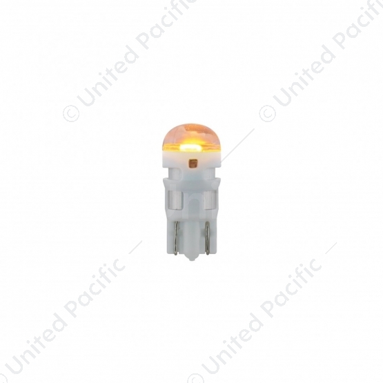 High Power Single LED 194/T10 Bulb - Amber (2-Pack)