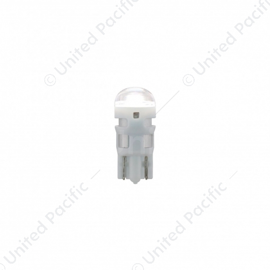 High Power Single LED 194/T10 Bulb - White (2-Pack)