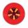 18 LED 4" Round GloLight (Stop, Turn & Tail) - Red LED/Red Lens (Card)