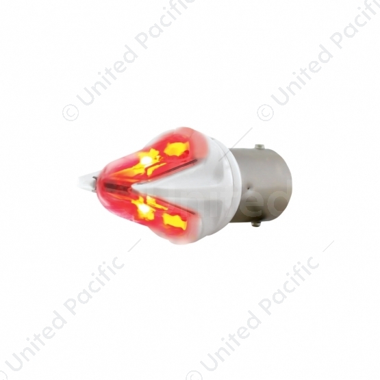 High Power Dual LED 1156 Bulb - Red