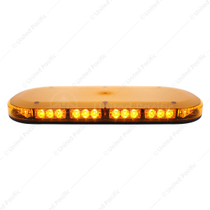 42 High Power LED Micro Warning Light Bar With Amber Lens