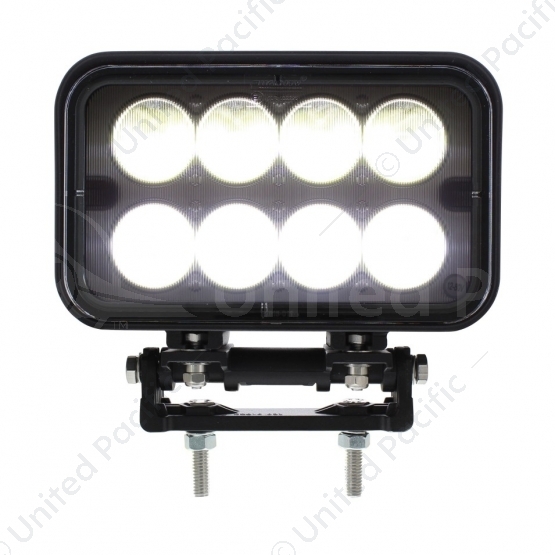 8 High Power Rectangular 6-Watt LED Work Light (Bulk)