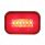 14 LED Rectangular GloLight (Stop, Turn & Tail) - Red LED/Red Lens (Bulk)
