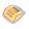 24 LED GloLight Square Cab Light - Amber LED/Clear Lens