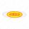 13 LED M1 Millennium GloLight (Clearance/Marker) - Amber LED/Amber Lens (Bulk)
