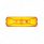 10 LED Rectangular GloLight (Clearance/Marker) - Amber LED/Amber Lens (Bulk)