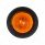 9 LED 2-1/2" Round GloLight Kit (Clearance/Marker) - Amber LED/Amber Lens