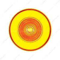 9 LED 2-1/2" Round GloLight (Clearance/Marker) - Amber LED/Amber Lens