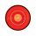 9 LED 2-1/2" Round GloLight (Clearance/Marker) - Red LED/Red Lens (Bulk)