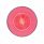 9 LED 2-1/2" Round GloLight (Clearance/Marker) - Red LED/Clear Lens