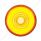 6 LED 2" Round GloLight (Clearance/Marker) - Amber LED/Amber Lens (Bulk)