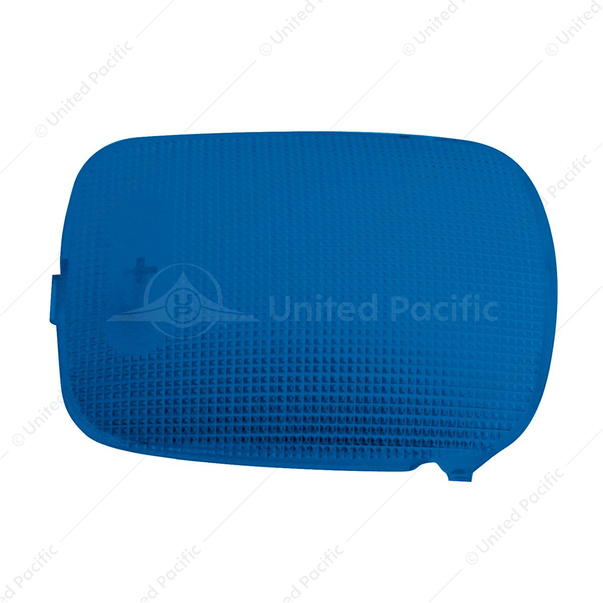 Rectangular Dome Light Lens For 2006+ Peterbilt - Blue