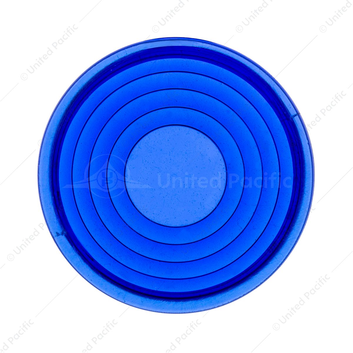 Round Map Light Lens For 2006+ Peterbilt - Blue