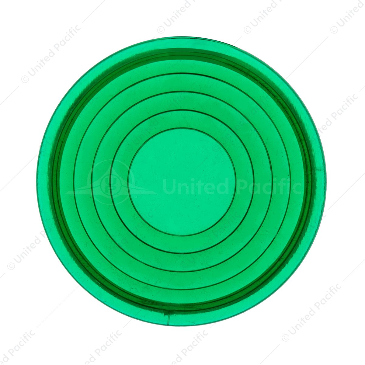 Round Map Light Lens For 2006+ Peterbilt - Green