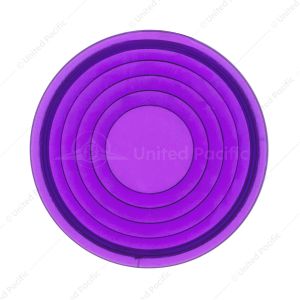 Round Map Light Lens For 2006+ Peterbilt - Purple