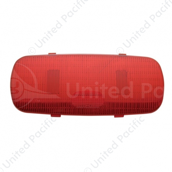 Center Dome Light Lens For 2006+ Peterbilt - Red