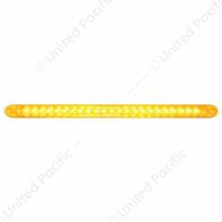 23 SMD LED 17-1/4" Reflector Turn Signal Light Bar Only - Amber LED/Amber Lens (Bulk)