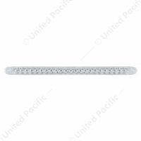 23 SMD LED 17-1/4" Reflector Turn Signal Light Bar Only - Amber LED/Clear Lens (Bulk)
