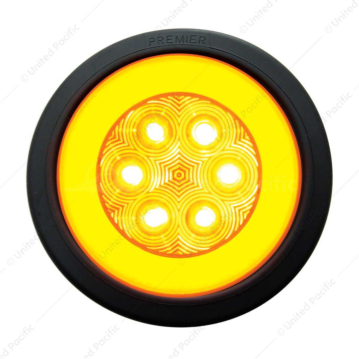 21 LED 4" GloLight Bar Kit (Turn Signal) - Amber LED/Amber Lens (Bulk)