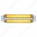 Dual 10 LED 6-1/2" Turn Signal Light Bars - Amber LED/Amber Lens