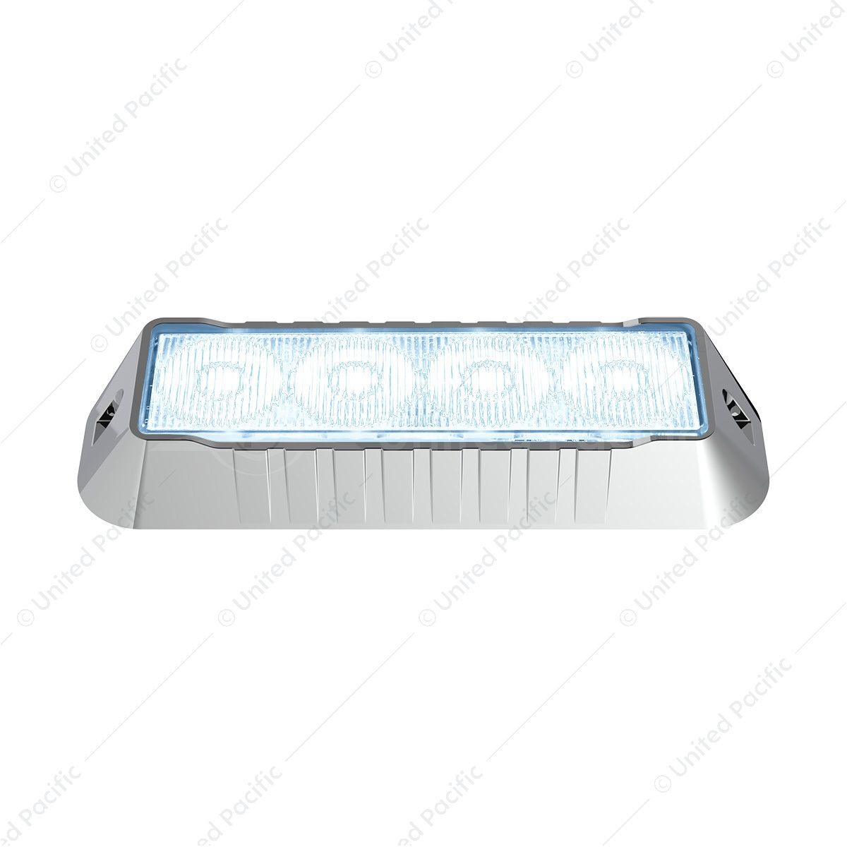 4 LED Warning Light - White LED