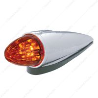 19 LED Watermelon Grakon 1000 Style Cab Light Kit - Amber LED/Dark Amber Lens