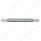 Chrome Top Mud Flap Plate With 23 SMD LED Light Bar & Bezel - Amber LED/Clear Lens (Each)