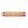 Dual 10 LED 9" Light Bars - Amber & Red LED/Amber & Red Lens
