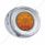 10 LED Freightliner Daytime Running Light Conversion Kit With Visor (Driver) - Amber LED/Amber Lens