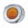 10 LED Freightliner Daytime Running Light Conversion Kit With Visor (Passenger) - Amber LED/Amber Le