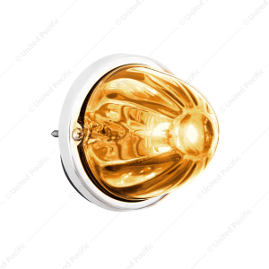 UltraBurst Glass Watermelon Flush Mount Kit With 18 LED Bulb