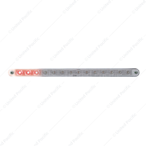 14 LED 12" Sequential Light Bar With Bezel